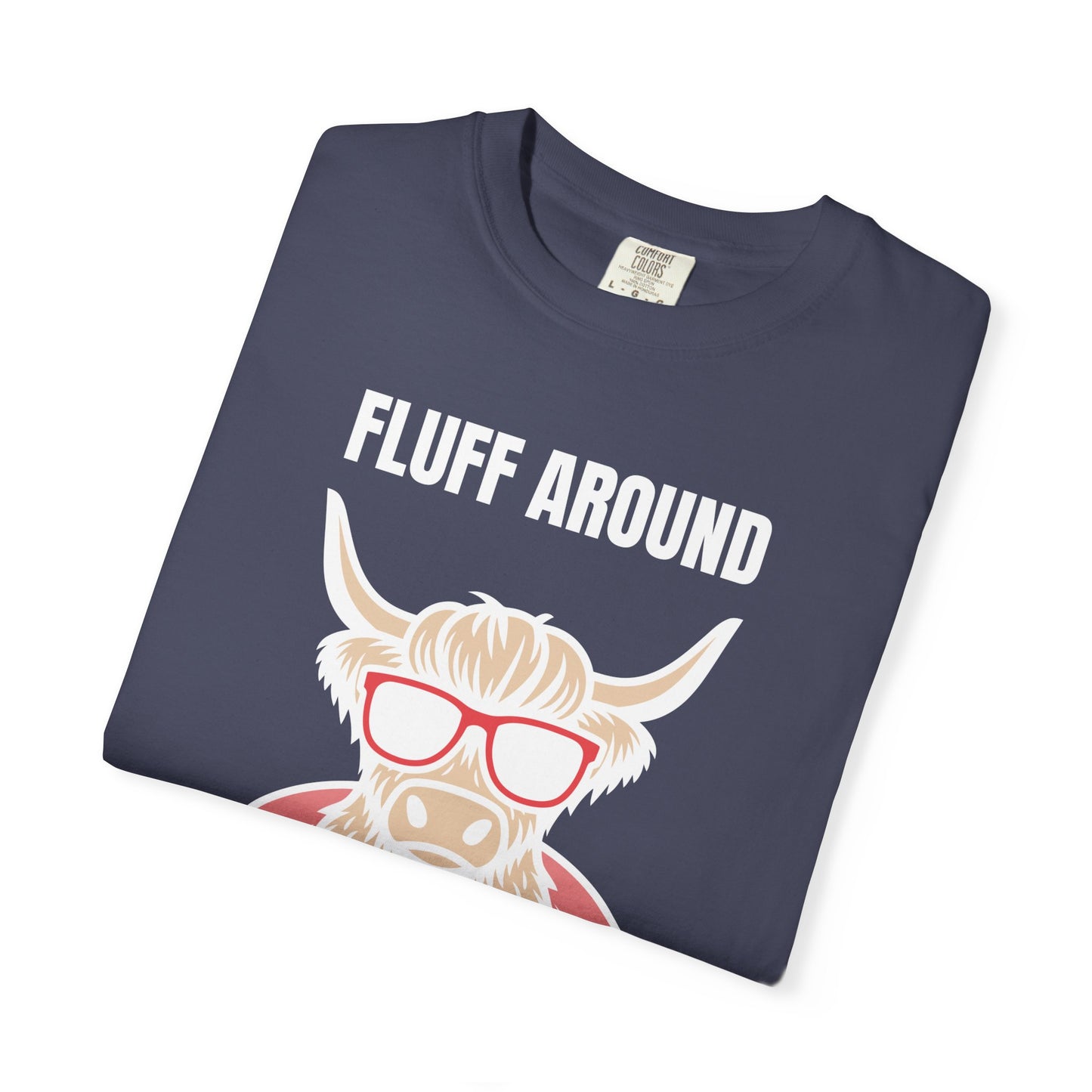 Hipster Highland Cow T-shirt