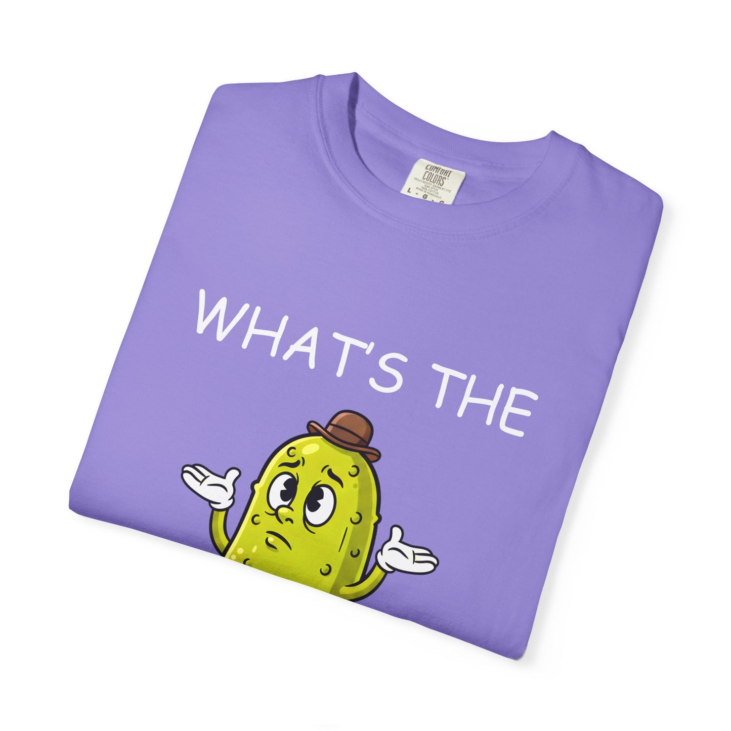 What's the Big Dill Pickle Shirt With White
