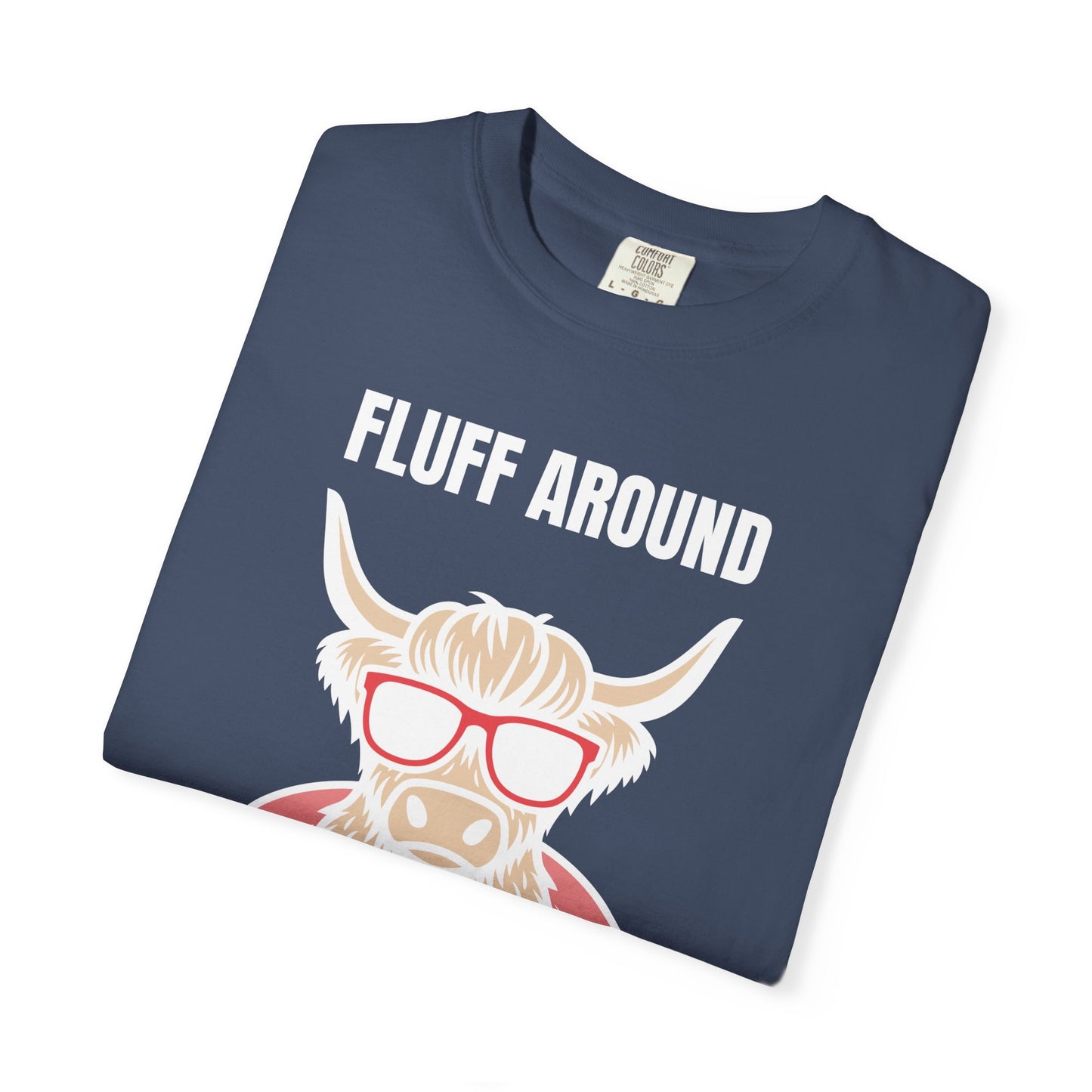 Hipster Highland Cow T-shirt