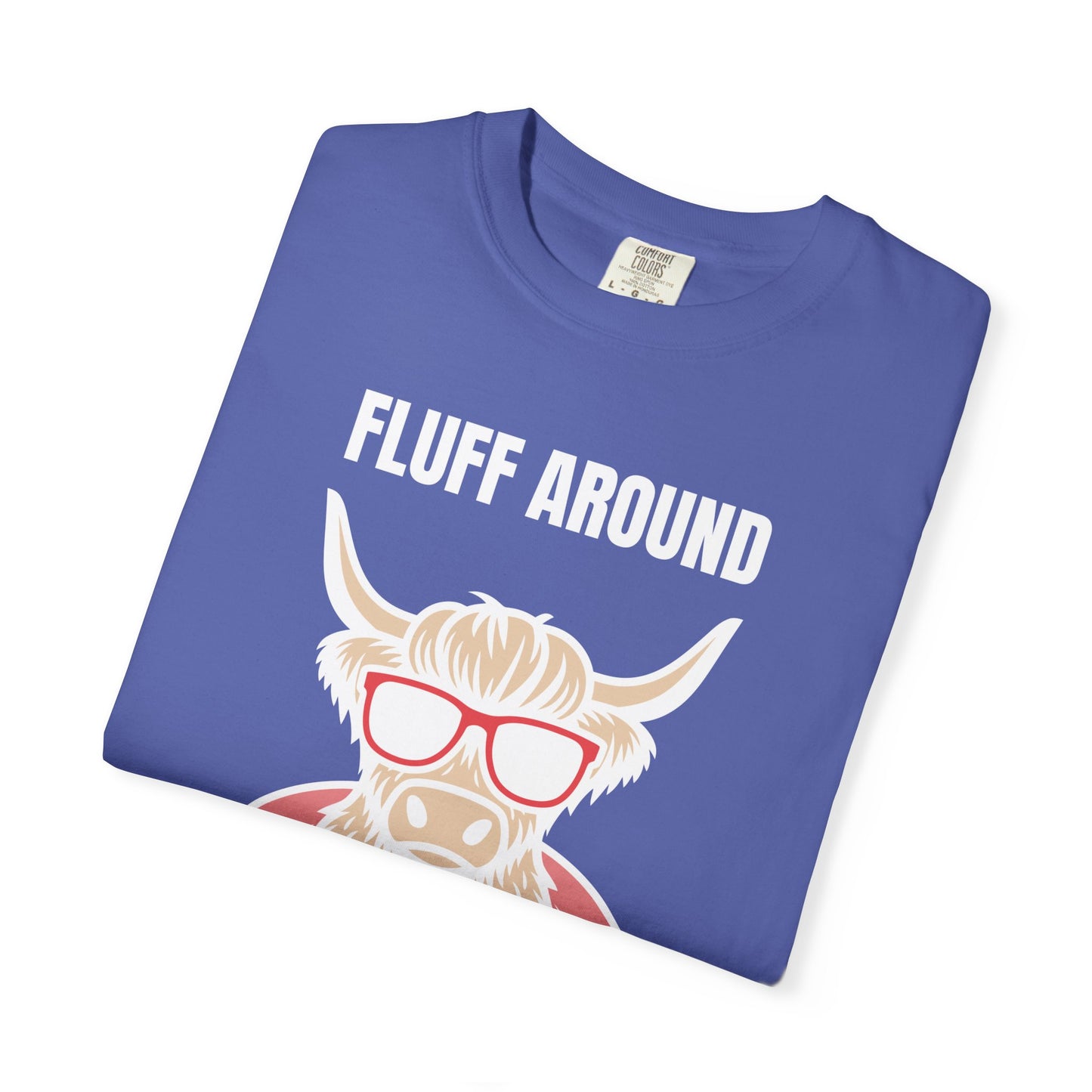 Hipster Highland Cow T-shirt