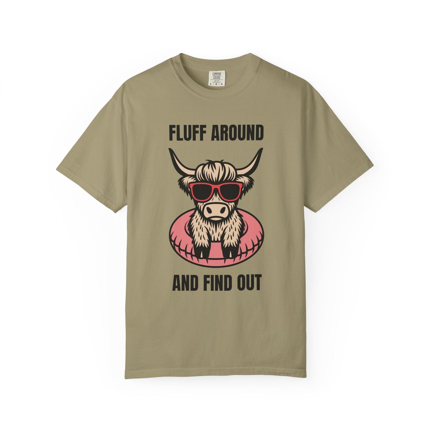 Fluff Around and Find Out Highland Cow T-Shirt